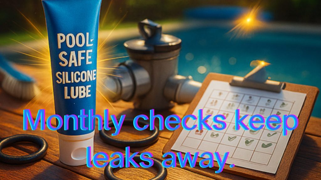 Don't wait for a leak, check your o-rings monthly.